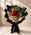 SC CRIMSON NOIR | Red Roses Bouquets