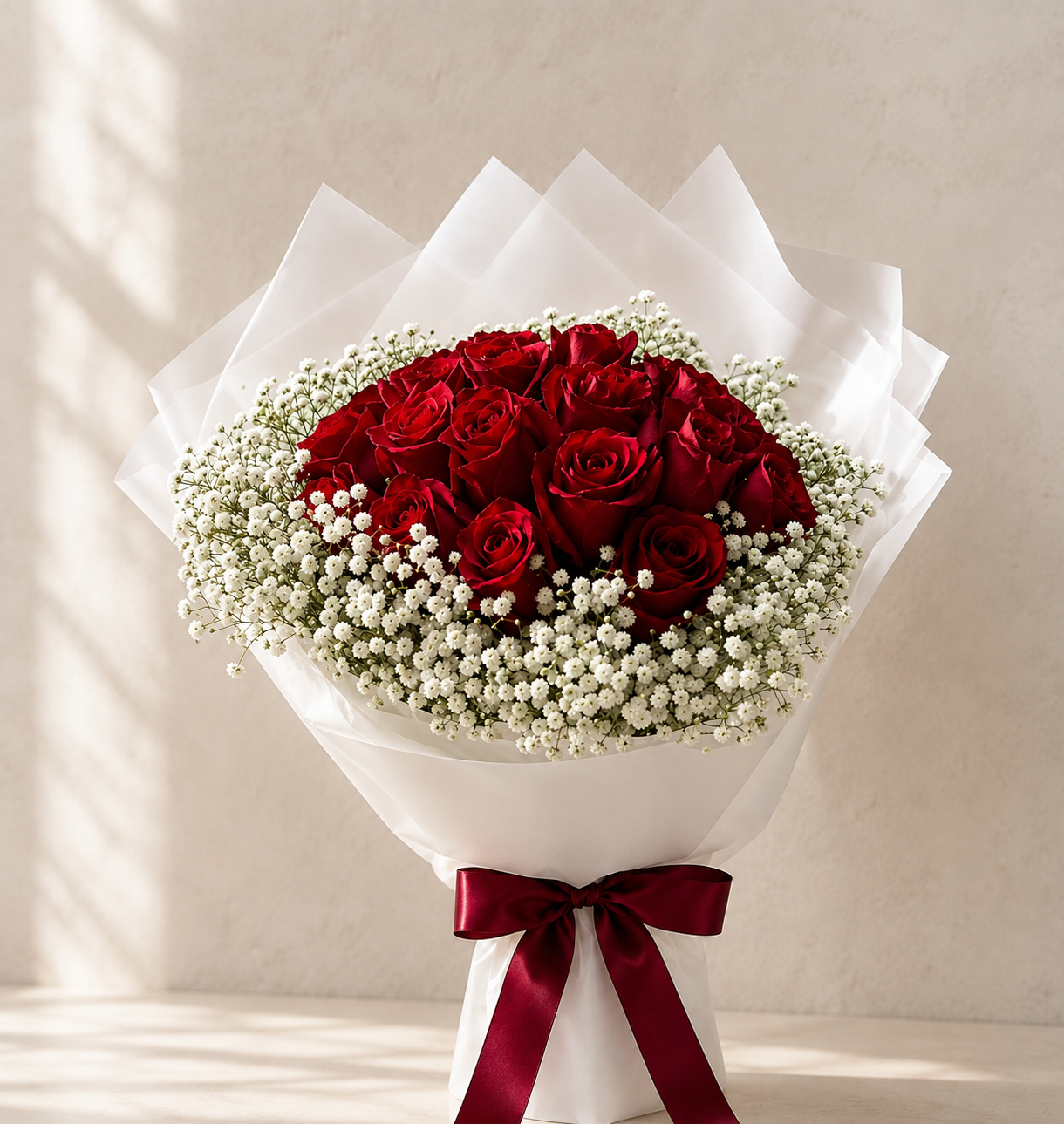 CRIMSON ROMANCE | Premium Red Rose Bouquets