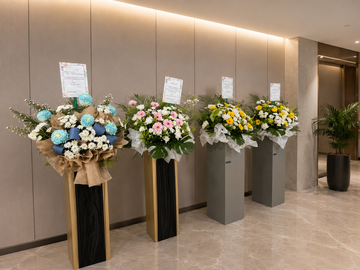 FLOWERPLUS花加 SIMPLE | Condolences Standee