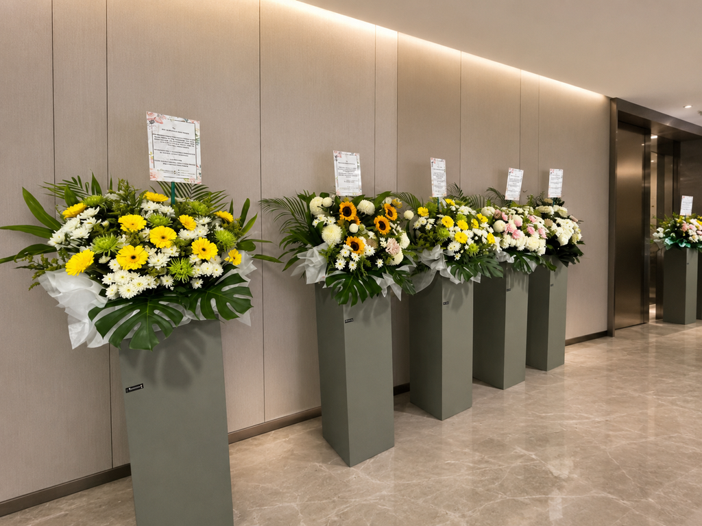 FLOWERPLUS花加 SIMPLE | Condolences Standee