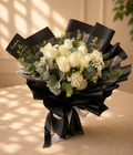 TIMELSS WHITE ELEGLANCE | White Roses Bouquets