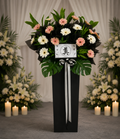 GENTLE REMINISCENECE | Gerberas Condolences Standee