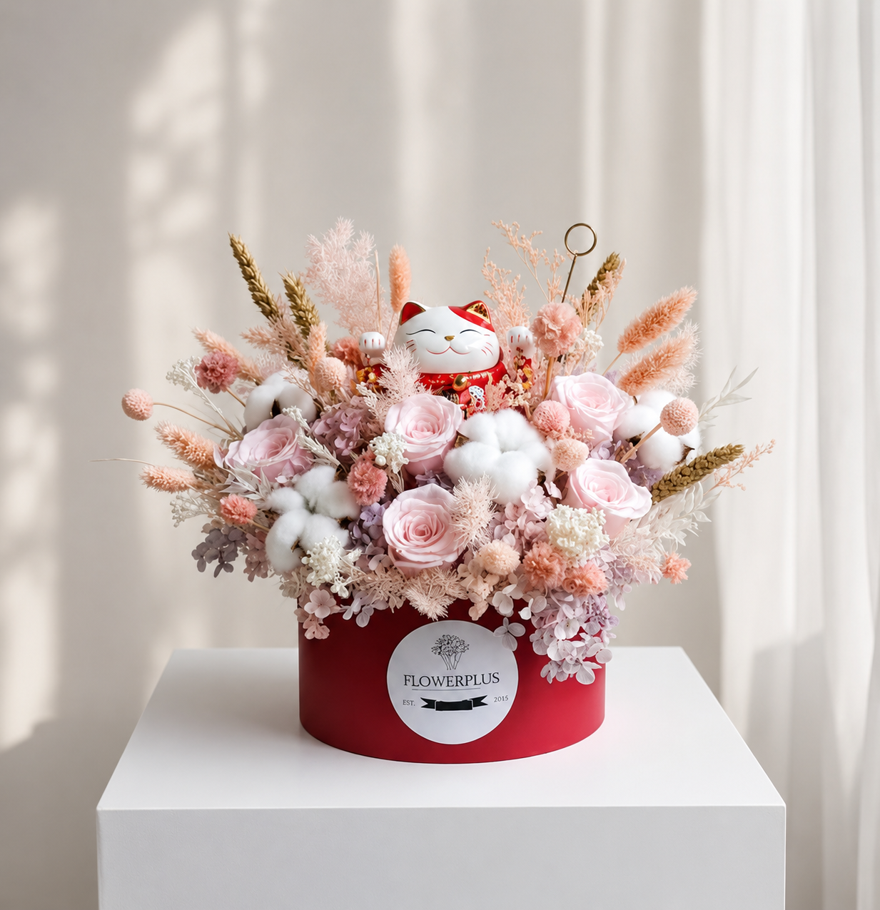 LUCKY CAT | Preserved Bloom Boxes