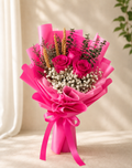 SC BLUSHING ELEGANCE | Shocking Pink Roses Bouquets