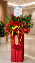 AUSPICIOUS SUCCESS | Gerberas Grand Opening Standee