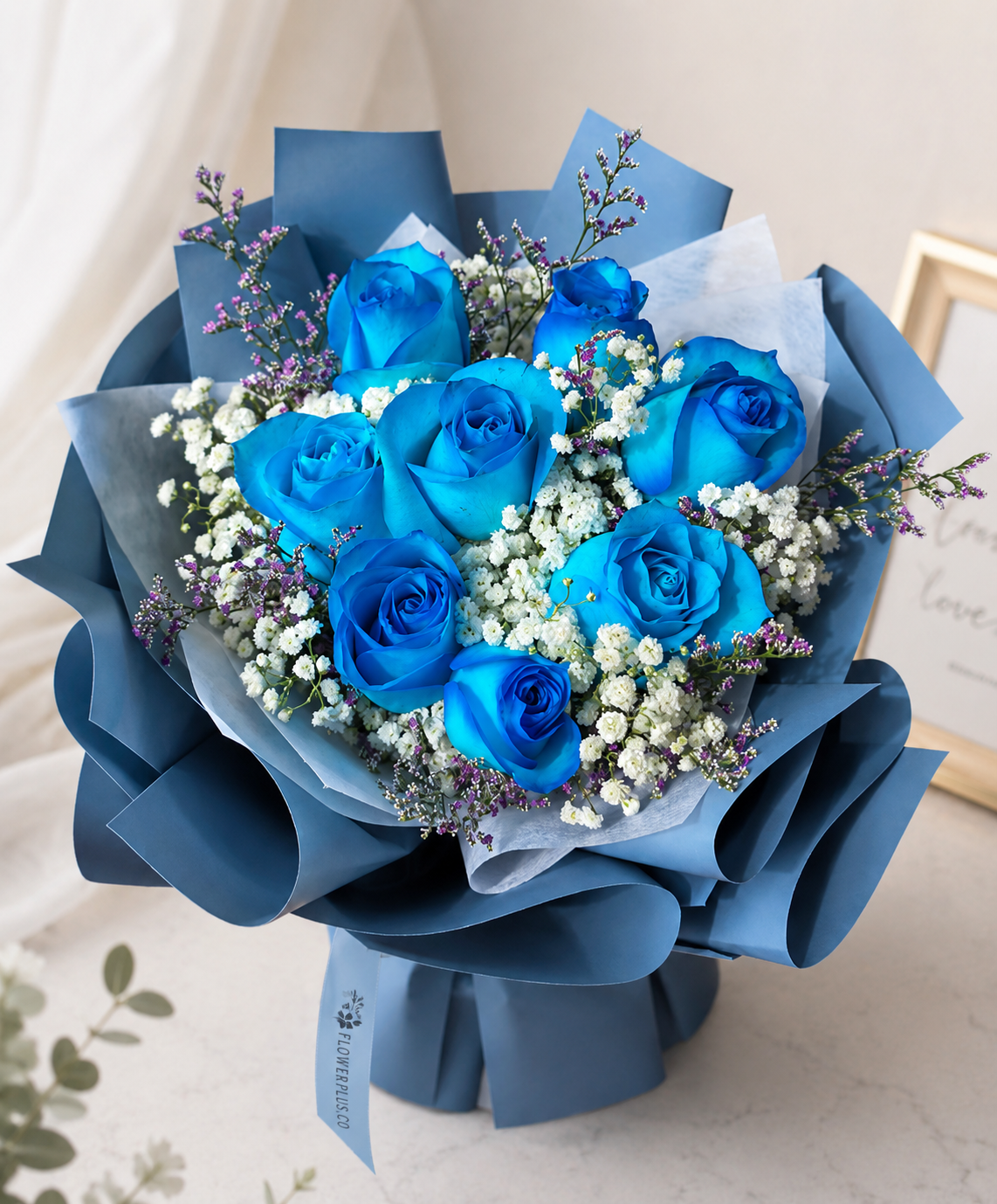 OCEAN BLUE | Blue Roses Bouquets