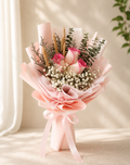 GAVRIAL | Two - Tone Pink Roses Bouquets