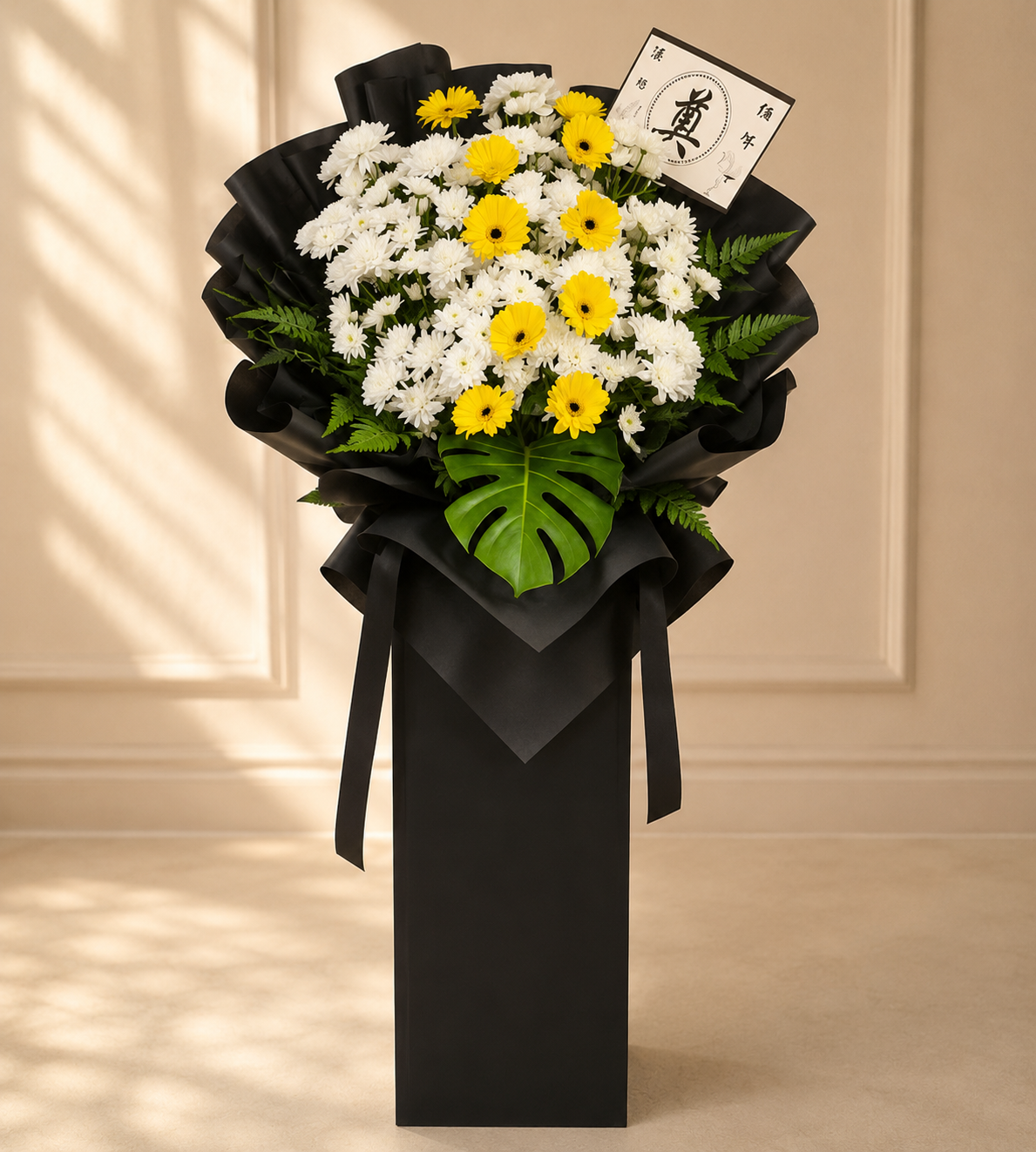 CERULEAN | Gerberas Condolences Standee