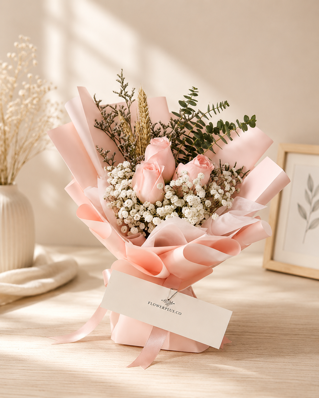 SC CLASSIC I LOVE YOU | Pink Roses Bouquets