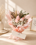 SC CLASSIC I LOVE YOU | Pink Roses Bouquets