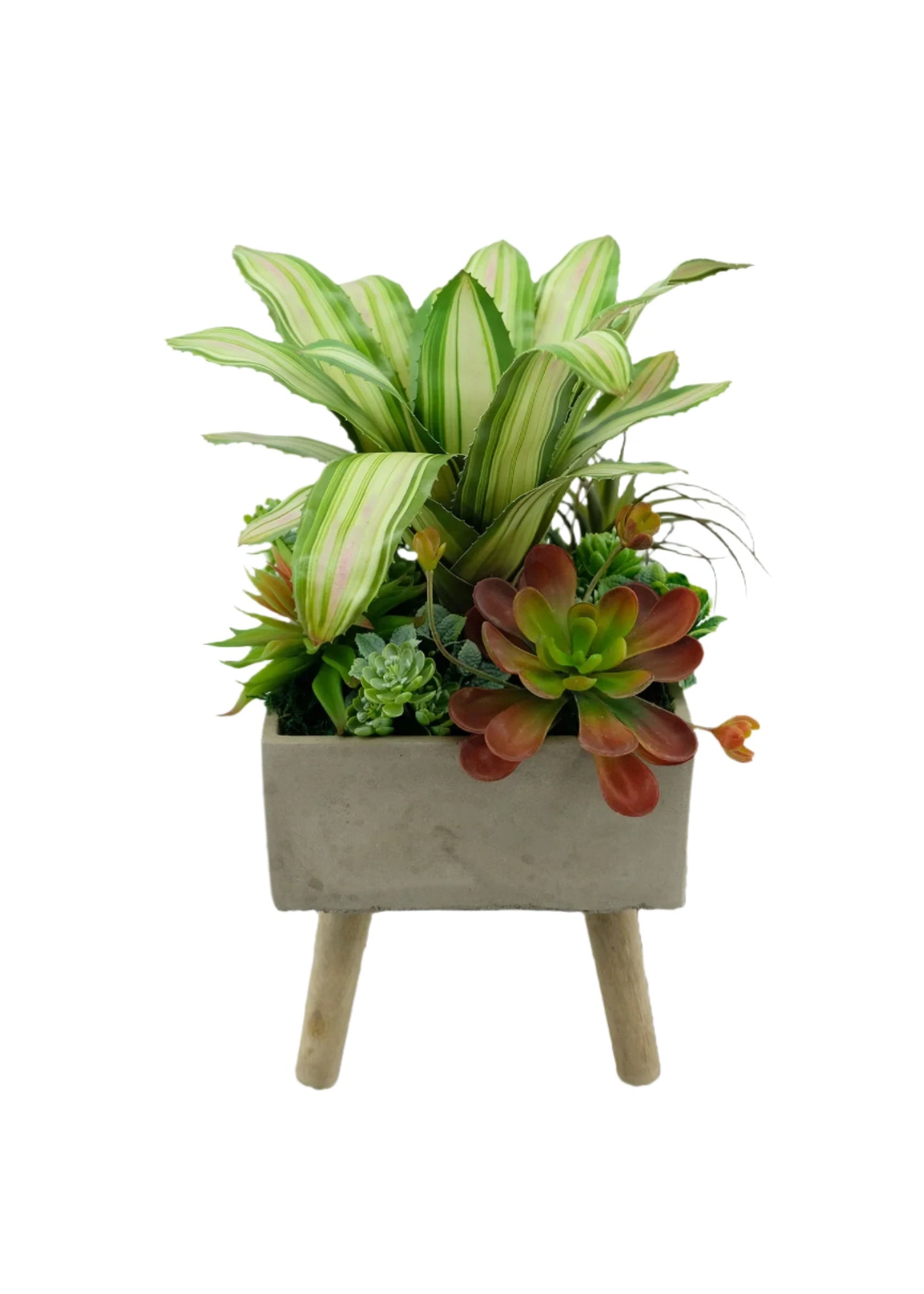 Artificial Assorted Succulent Arrangement with Aeonium