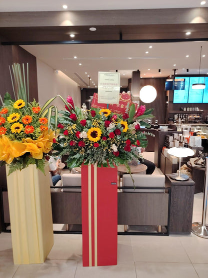 Oriental Grand Opening Floral Stand