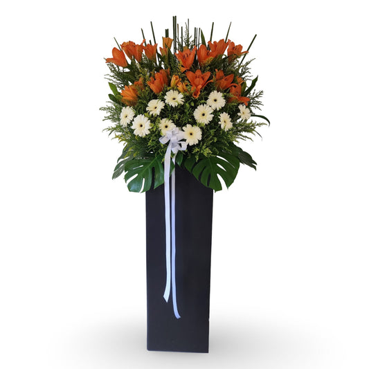 🕊️ Calm Funeral Flower Stand