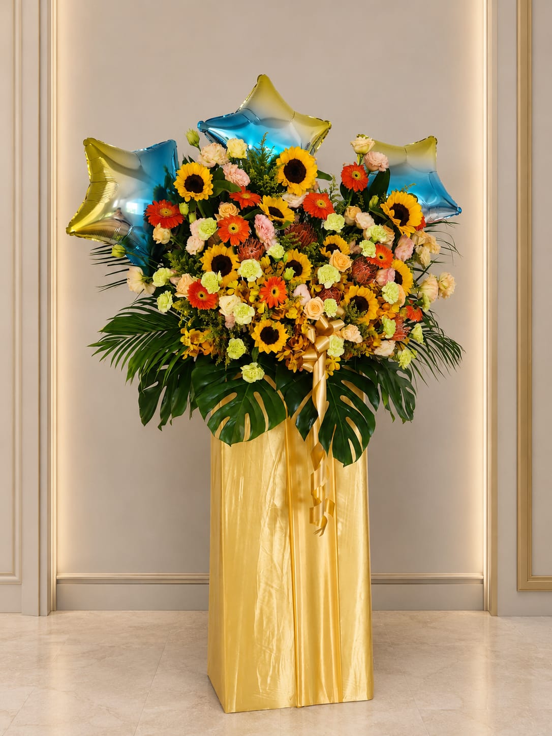 GOLDEN SUNSHINE | Sunflower Grand Opening Standee