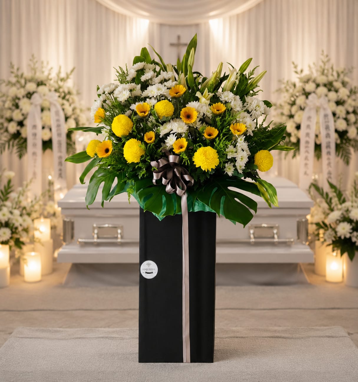 GOLDEN GRACE - Condolences Standee