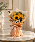 A BRIGHT CELEBRATIONS OF JOY | Sunflower Bouquets