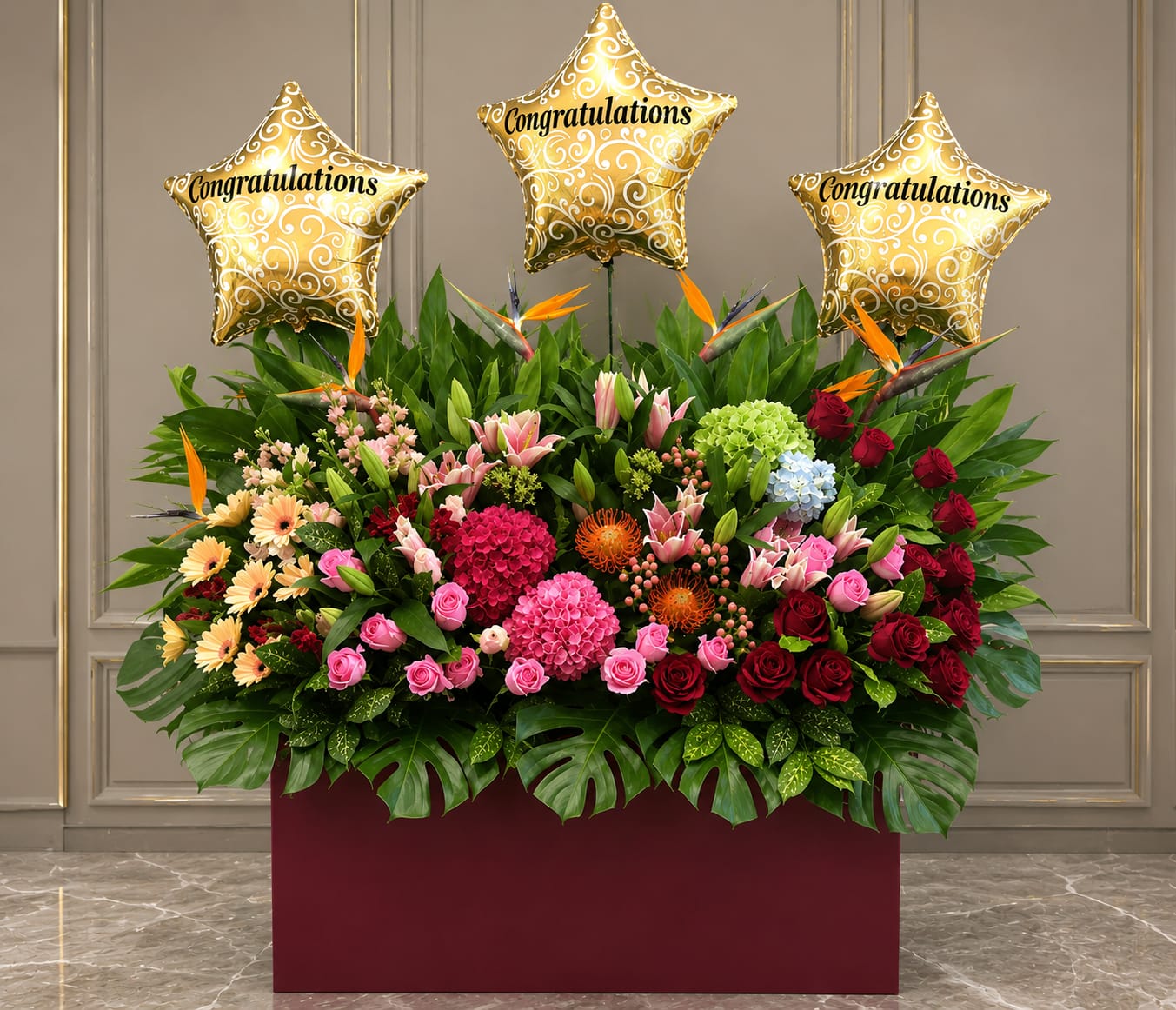 TRIUMPH | Hydrangeas Grand Opening Standee