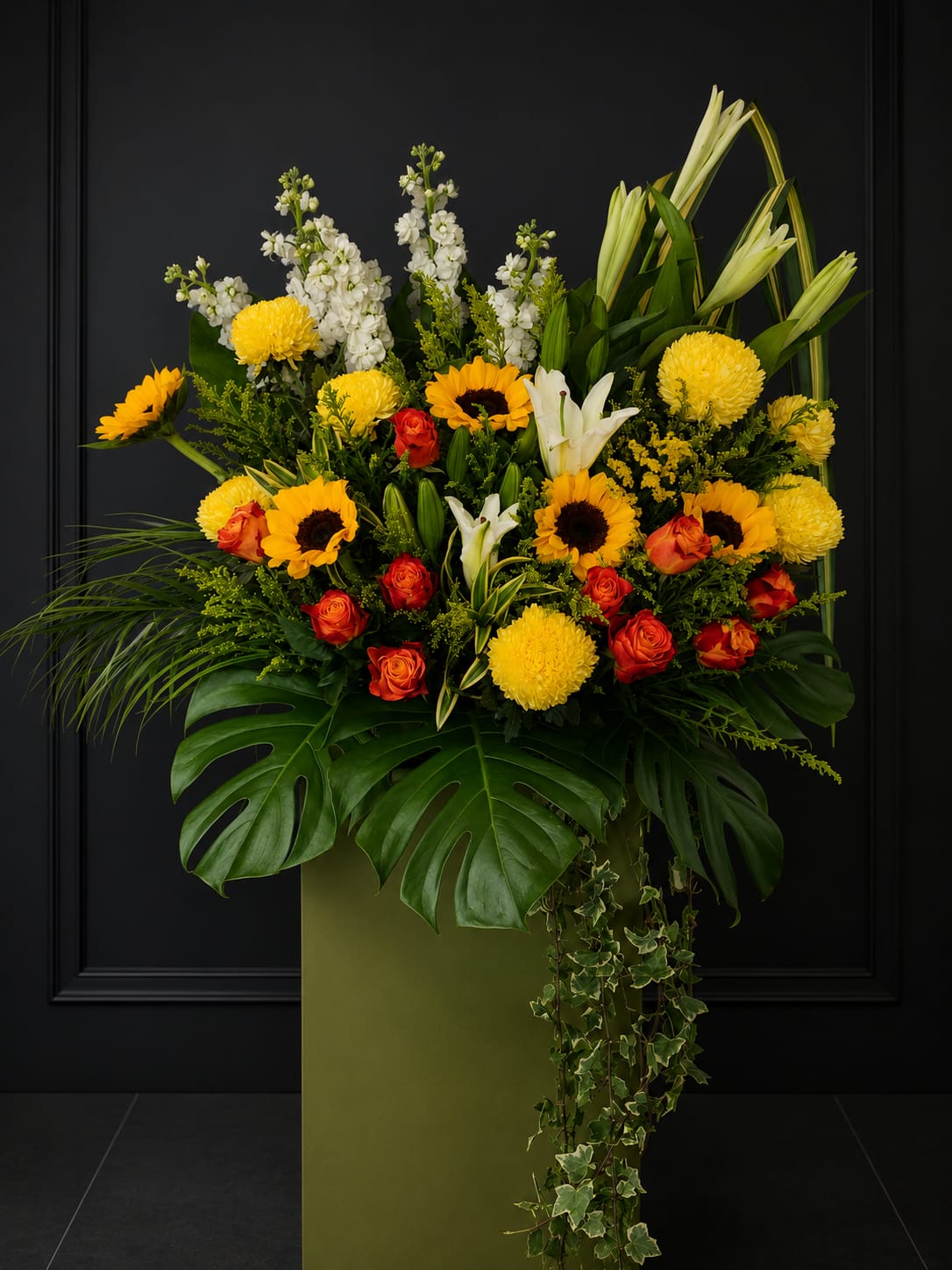 ETERNAL SUNSHINE SYMPATHY | Sunflower Condolences standee