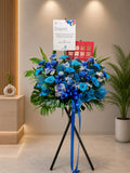 BLUE PROSPERITY | Blue Gerberas Grand Opening Standee