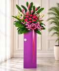 PINK RADIANCE | Shocking Pink Gerberas Grand Opening Standee