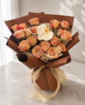 VELVET BLUSH | Cappuccino Roses Bouquets