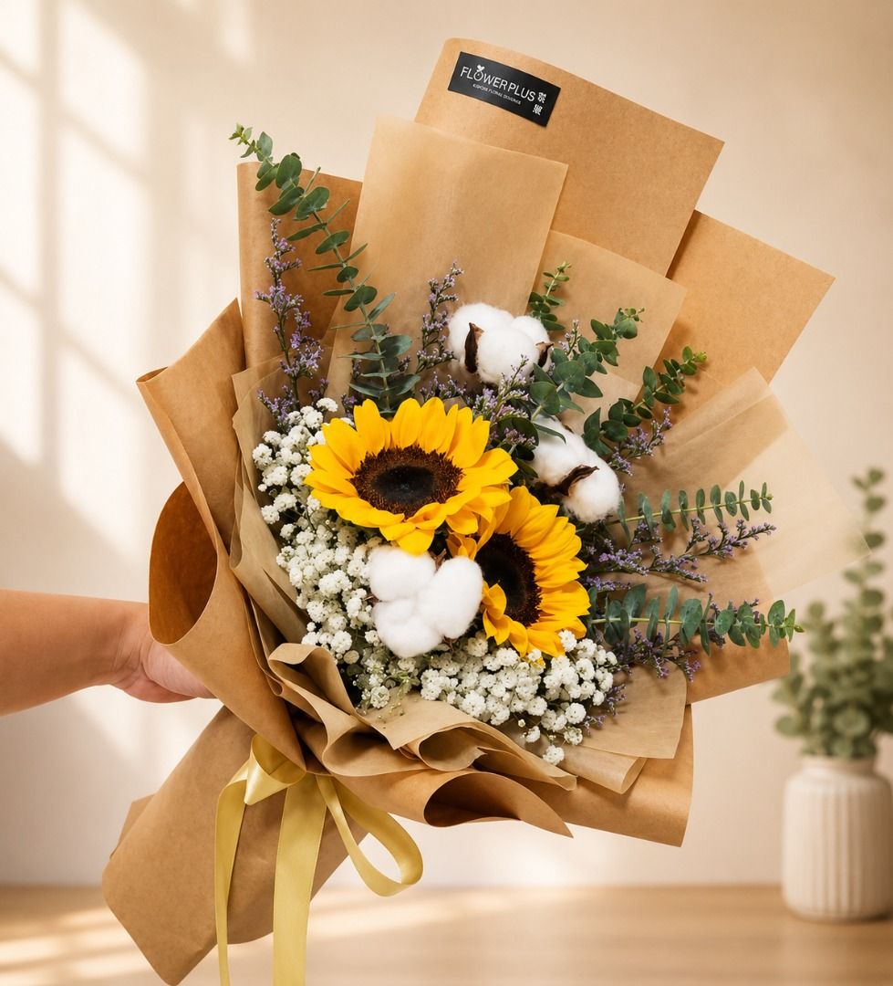 BRIGHT DAYS AHEAD BREATH | Sunflower Bouquets