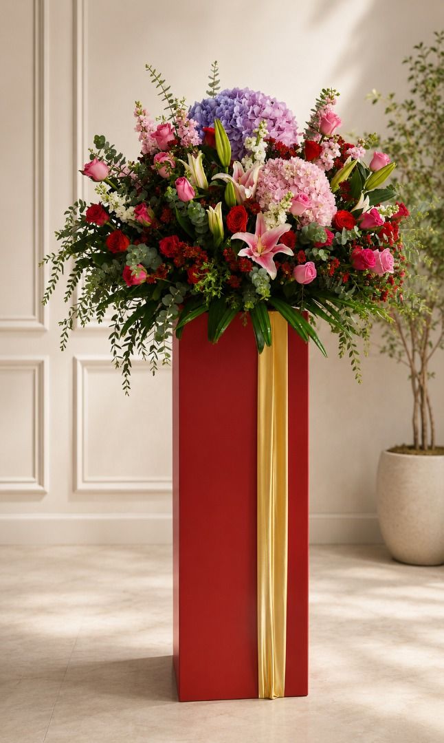 SIMPLISTIC | Hydrangeas Grand Opening Standee